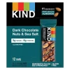 Snacks & Granola Bars<KIND Bar, Dark Chocolate Nuts & Sea Salt, 1.4 Oz., 12/Box (PHW25795)