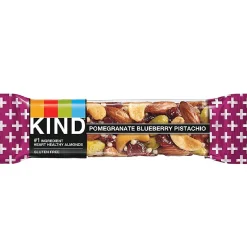Snacks & Granola Bars<KIND Gluten Free Pomegranate Blueberry Pistachio Nutrition Bar, 1.4 oz., 12 Bars/Box (PHW17221)