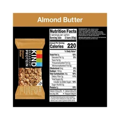 Snacks & Granola Bars<KIND Gluten-Free Almond Butter Protein Breakfast Bar, 0.88 oz., 6 Bars/Box (41935)