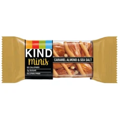 Snacks & Granola Bars<KIND Minis Gluten Free Nut Bar, Variety Pack, 32 Bars/Box (220-00799)