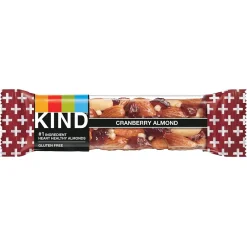 Snacks & Granola Bars<KIND PLUS Gluten Free Cranberry Almond Nutrition Bar, 1.4 oz., 12 Bars/Box (PHW17211)