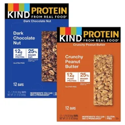 Snacks & Granola Bars<KIND Protein Variety Pack, 1.76 oz, 24/Box (600-00777)