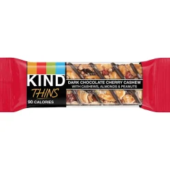 Snacks & Granola Bars<KIND Thins Gluten Free Bar Variety Pack, 14.8 oz., 20 Bars/Box (41891)