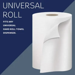 Paper Towels<Kleenex Essential Plus+ Recycled Hardwound Paper Towels, 1-ply, 600 ft./Roll, 6 Rolls/Carton (50606)