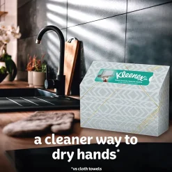 Paper Towels<Kleenex Guest Towel Paper Towels, 1-ply, 60 Sheets/Pack, 1 Packs/Carton (38586)