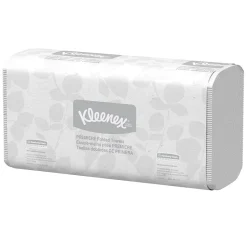 Paper Towels<Kleenex Premiere Recycled Multifold Paper Towels, 1-ply, 120 Sheets/Pack, 25 Packs/Carton (13253)