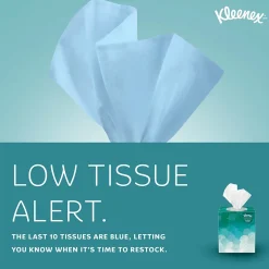 Kleenex Professional Cube Facial Tissue, 2-ply, White, 90 Sheets/Box (21270)