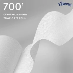 Paper Towels<Kleenex Professional Recycled Hardwound Paper Towels, 1-ply, 700 ft./Roll, 6 Rolls/Carton (25637)