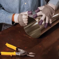 Work Gloves<KleenGuard G60 Cut-Resistant Nitrile Cut Protection Gloves, Large, Purple (97432)