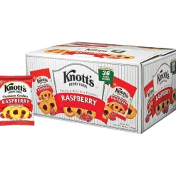 Cookies<Knott's Berry Farm Raspberry Cookies, 2 oz., 36/Carton (BIS59636)