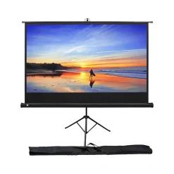 Projector Screens<Kodak 80" Manual Tripod Projector Screen, Matte White (RODPJSTS80.16)