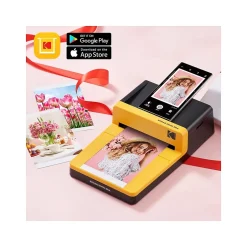 Color Printers<Kodak Dock ERA Borderless Photo Printer (D600Y)