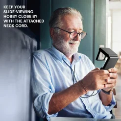 Portable Scanners<Kodak Magnifying Lighted Slide Viewer, Compact Portable 1.8x LED Backlight for 35mm Film Slides