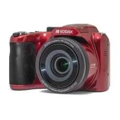 Cameras & Camcorders<Kodak PIXPRO 16MP Bridge Digital Camera, 25x Optical Zoom, Red (AZ255-RD)
