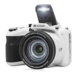 Cameras & Camcorders<Kodak PIXPRO 20MP Digital Bridge Camera, 42x Optical Zoom, White, (AZ425-WH)