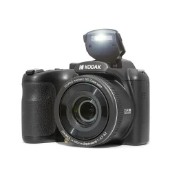 Cameras & Camcorders<Kodak PIXPRO 16MP Digital Bridge Camera, 25x Optical Zoom, Black (AZ255-BK)