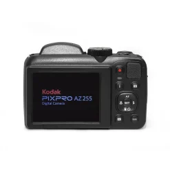 Cameras & Camcorders<Kodak PIXPRO 16MP Digital Bridge Camera, 25x Optical Zoom, Black (AZ255-BK)
