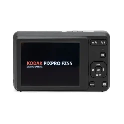 Cameras & Camcorders<Kodak PIXPRO 16MP Point and Shoot Digital Camera, 5x Optical Zoom, Black (FZ55-BK)