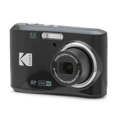 Cameras & Camcorders<Kodak PIXPRO 16MP Point and Shoot Digital Camera, 4x Optical Zoom, Black (FZ45-BK)