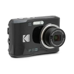 Cameras & Camcorders<Kodak PIXPRO 16MP Point and Shoot Digital Camera, 4x Optical Zoom, Black (FZ45-BK)