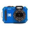 Cameras & Camcorders<Kodak PIXPRO 16MP Rugged Waterproof Digital Camera, 4x Optical Zoom, Blue (WPZ2-BL)