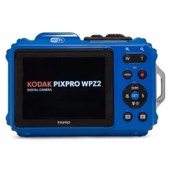 Cameras & Camcorders<Kodak PIXPRO 16MP Rugged Waterproof Digital Camera, 4x Optical Zoom, Blue (WPZ2-BL)