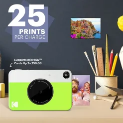 Cameras & Camcorders<Kodak Printomatic Mini Full-Color 5MP Instant Print Digital Camera, Green (RODOMATICGN)