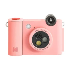 Cameras & Camcorders<Kodak Smile+ 5 Megapixels Digital Instant Print Camera, Pink (RODSMPCAMPK)