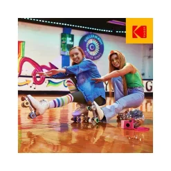 Cameras & Camcorders<Kodak Smile+ 5 Megapixels Digital Instant Print Camera, Fuchsia (RODSMPCAMFS)