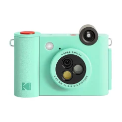 Cameras & Camcorders<Kodak Smile+ 5 Megapixels Digital Instant Print Camera, Green (RODSMPCAMGN)