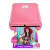 Instant Photo Printers<Kodak Step Mobile Zero Ink Instant Photo Printer, Single-Function, Pink (RODMP20AMZP)