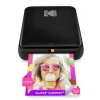 Instant Photo Printers<Kodak Step Mobile Zero Ink Instant Photo Printer, Single-Function, Black (RODMP20AMZBL)