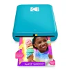 Instant Photo Printers<Kodak Step Mobile Zero Ink Instant Photo Printer, Single-Function, Blue (RODMP20AMZBL)