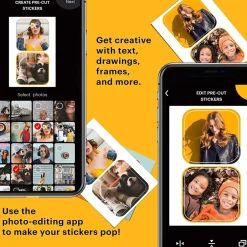 Clearance Zink Premium Pre-Cut Sticker Photo Paper, 2