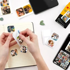 Clearance Zink Premium Pre-Cut Sticker Photo Paper, 2