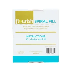 Flourish Kraft Brown Paper Roll Spiral Fill, 1 cu. ft., 6/Pack (287539)* Packing Paper & Rolls