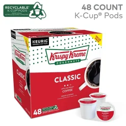 Keurig K-Cups<Krispy Kreme Classic Coffee Keurig® K-Cup® Pods, Medium Roast, 48/Box (373163)