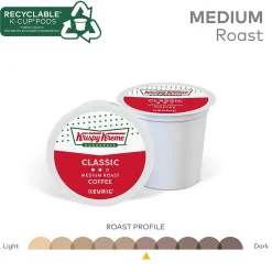Keurig K-Cups<Krispy Kreme Classic Coffee Keurig® K-Cup® Pods, Medium Roast, 48/Box (373163)