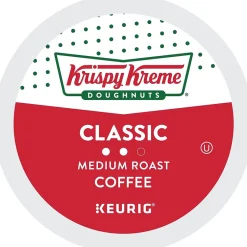 Keurig K-Cups<Krispy Kreme Classic Coffee Keurig® K-Cup® Pods, Medium Roast, 96/Carton (06110CT)