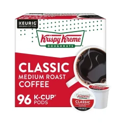 Keurig K-Cups<Krispy Kreme Classic Coffee Keurig® K-Cup® Pods, Medium Roast, 96/Carton (06110CT)