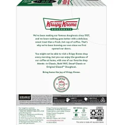 Keurig K-Cups<Krispy Kreme Classic Decaf Coffee, Medium Roast, Keurig K-Cup Pods, 24/Box (06111)