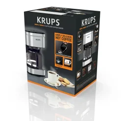 Coffee Makers<Krups Simply Brew 5-Cups Automatic Drip Coffee Maker, Stainless Steel (KM202855)