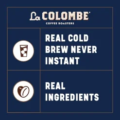 Coffee<La Colombe Coffee La Colombe Caffeinated Cold Brew Coffee, Black, Medium Roast, 11 oz., 12/Carton (PPPURC1205)