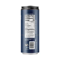 Coffee<La Colombe Coffee La Colombe Caffeinated Cold Brew Coffee, Black, Medium Roast, 11 oz., 12/Carton (PPPURC1205)