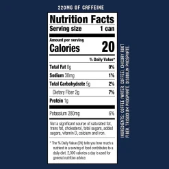 Coffee<La Colombe Coffee La Colombe Caffeinated Cold Brew Coffee, Black, Medium Roast, 11 oz., 12/Carton (PPPURC1205)