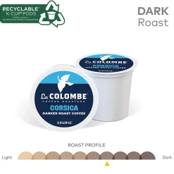 Keurig K-Cups<La Colombe Coffee La Colombe Corsica Coffee Keurig® K-Cup® Capsules, Dark Roast, 20/Box (5000380614)