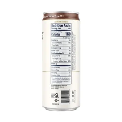 Coffee<La Colombe Coffee La Colombe Draft Mocha Latte Caffeinated Cold Brew Coffee, Medium Roast, 11 oz., 12/Carton (PPPURC1202)