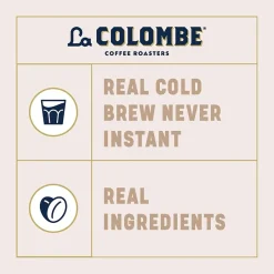 Coffee<La Colombe Coffee La Colombe Draft Vanilla Latte Caffeinated Cold Brew Coffee, Medium Roast, 11 oz., 12/Carton (PPPURC1203)