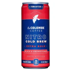 Coffee<La Colombe Coffee La Colombe Nitro Extra Bold Caffeinated Cold Brew Coffee, Dark Roast, 9 fl. oz., 12/Carton (PPPURC1232)