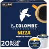 Keurig K-Cups<La Colombe Coffee La Colombe Nizza Coffee Keurig® K-Cup® Capsules, Medium Roast, 20/Box (5000380612)